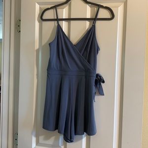 Abercrombie & Fitch blue romper